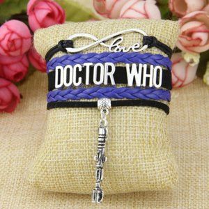 Doctor Who- Infinity Love Bracelet